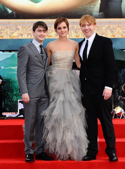 She worked on The Goblet of Fire alongside Daniel Radcliffe, Emma Watson and Rupert Grint