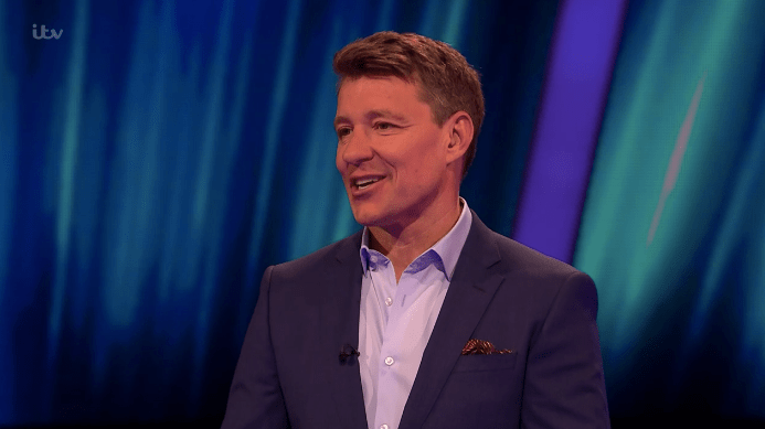 Host Ben Shephard couldn't believe his ears