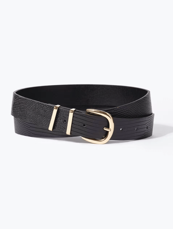 Black Jeans Belt