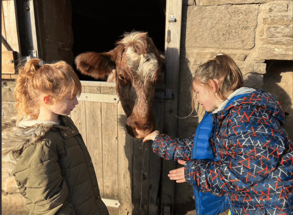 Fans were thrilled to see Amanda's daughters helping out with the farming duties at Ravenseat and were taken aback by how grown up the girls looked