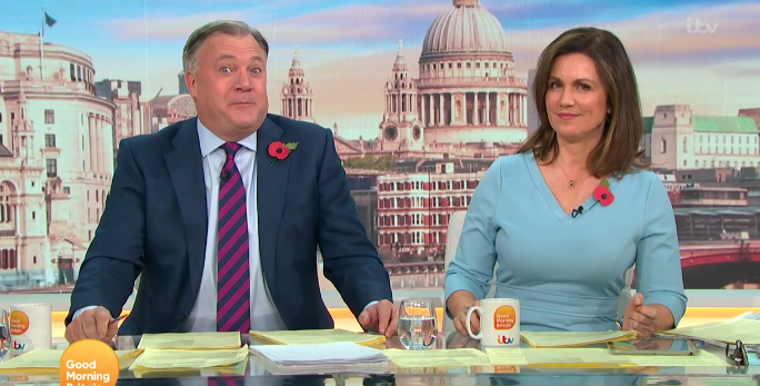 Ed Balls filled in for Richard Madeley last month