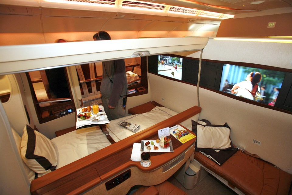 Many of their first class suites are like 'hotel rooms'