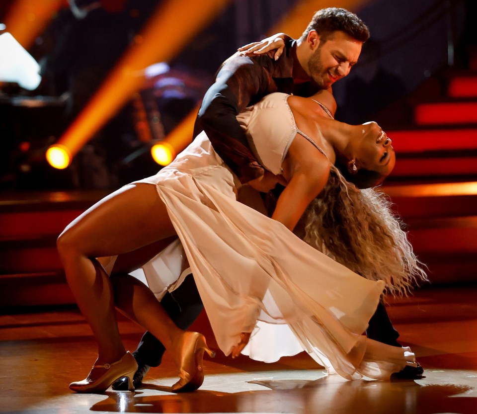 Fleur East performed an emotional Viennese Waltz over the weekend