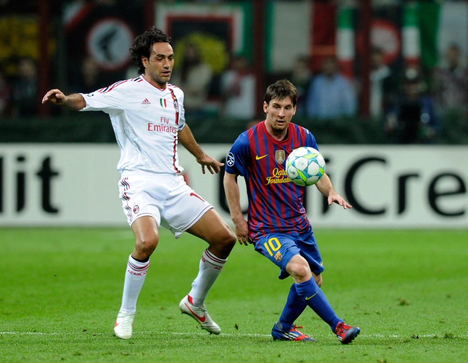 Alessandro Nesta came up against some of the world's best in his career