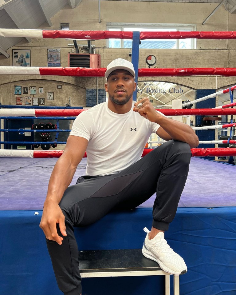 Anthony Joshua is still in talks to fight Tyson Fury