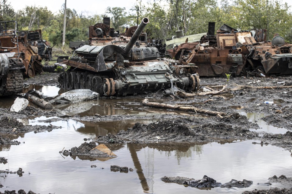 The eastern city of Izyum, where the latest batch of bodies were found, has been decimated by the conflict