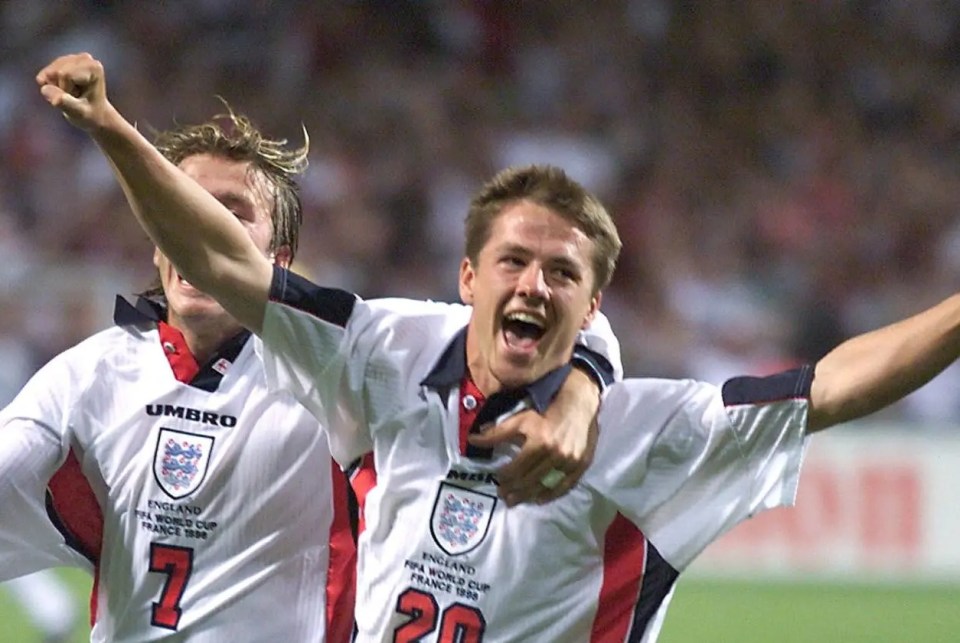 Michael Owen is the youngest European to score at a World Cup