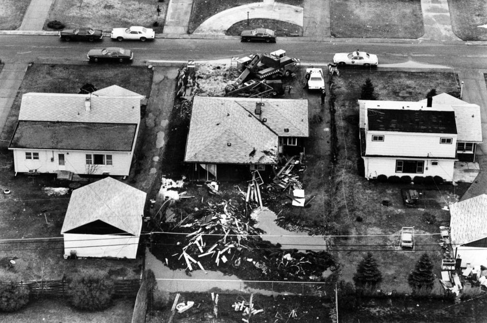 Gacy's County Cook home was later razed to the ground