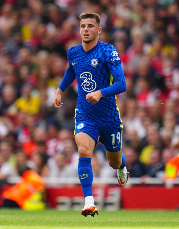 Chelsea midfielder Mason Mount