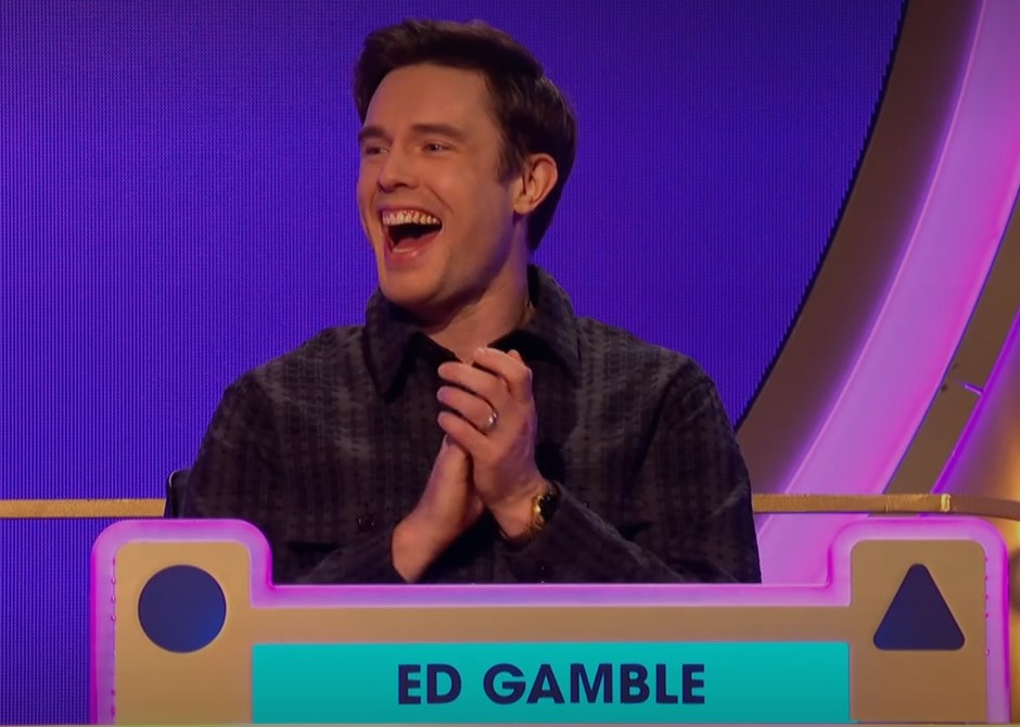 Ed Gamble thought the moment was hilarious