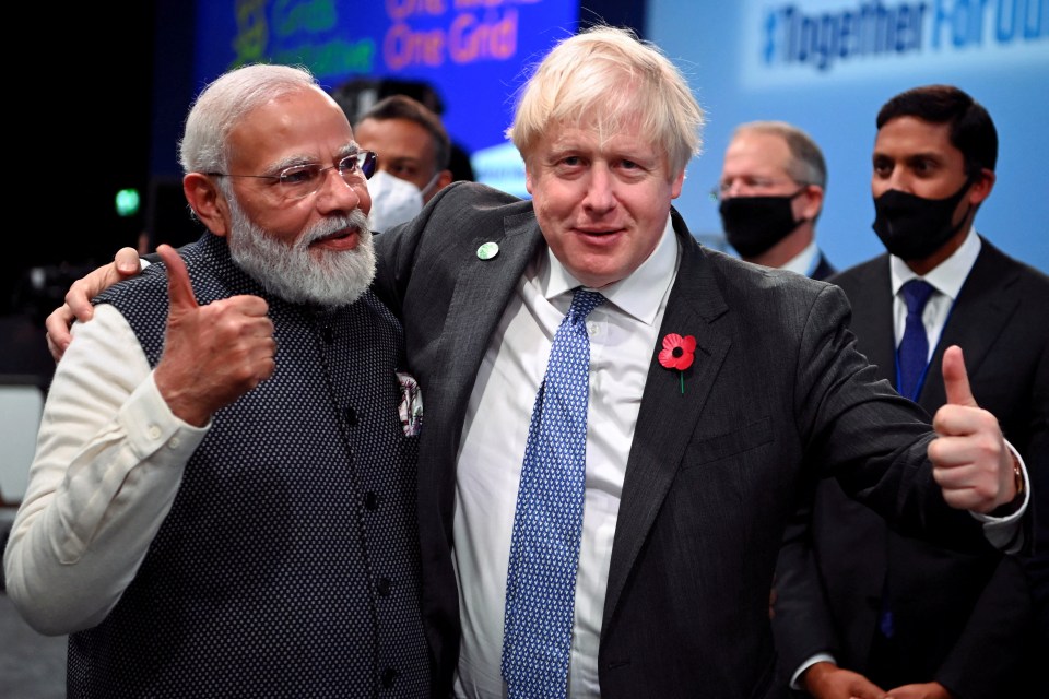 Ex-PM Boris Johnson promised a 'deal by Diwali' - which is on 24 October, with Mr Modi hoping to travel to the UK then or shortly after