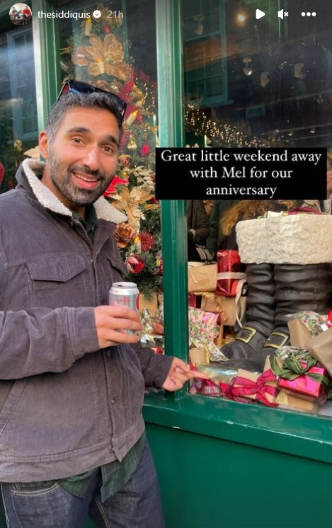 Gogglebox star Baasit Siddiqui shared glimpses of his life off camera over the weekend