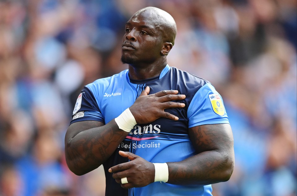 Ex-Wycome Wanderers star Adebayo Akinfenwa retired from football in May