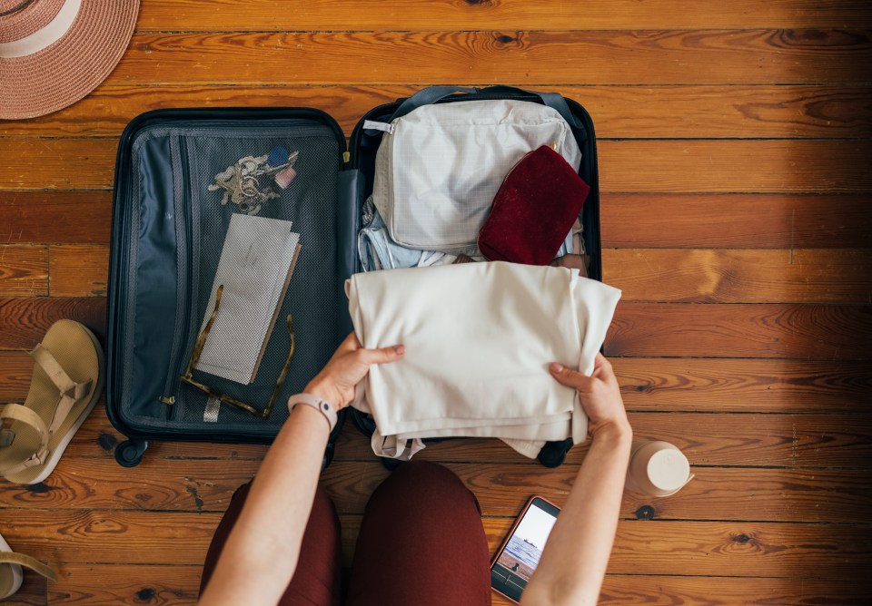 A frequent traveller has revealed her packing hacks when flying abroad