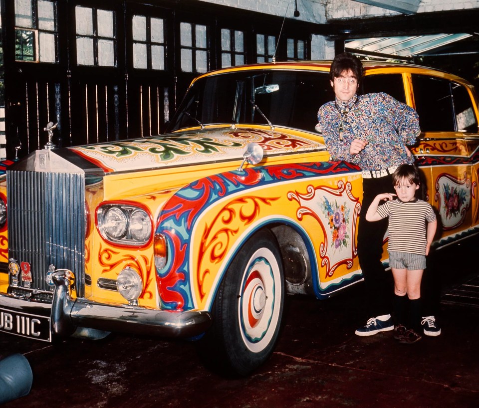 Beatles frontman John Lennon's psychedelic Rolls Royce Phantom V cracks the top ten