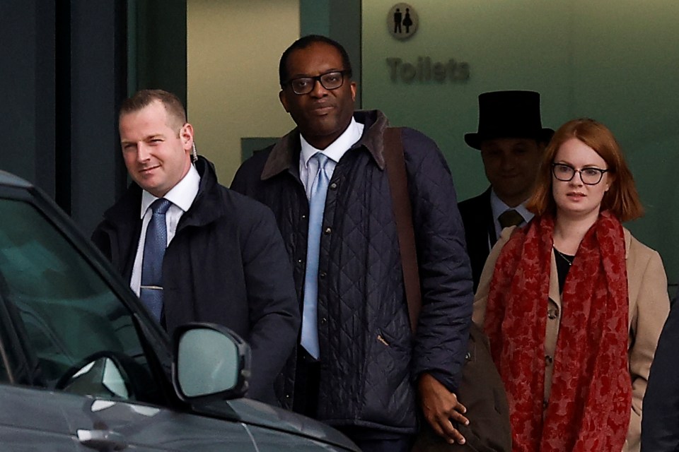 Kwasi Kwarteng was sacked as Chancellor by Liz Truss today