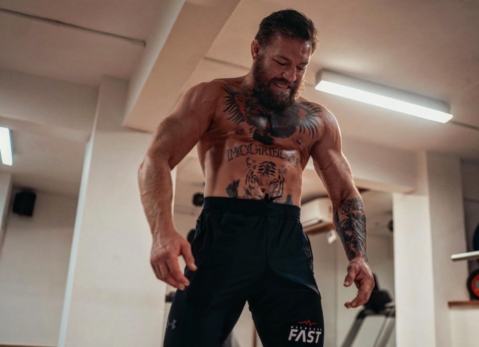 McGregor has piled on the muscle