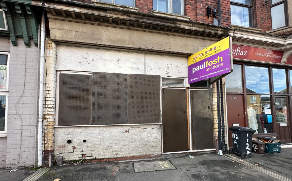 He believes empty shops are being used as drug dens