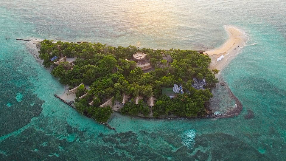 Corona has launched their first private island