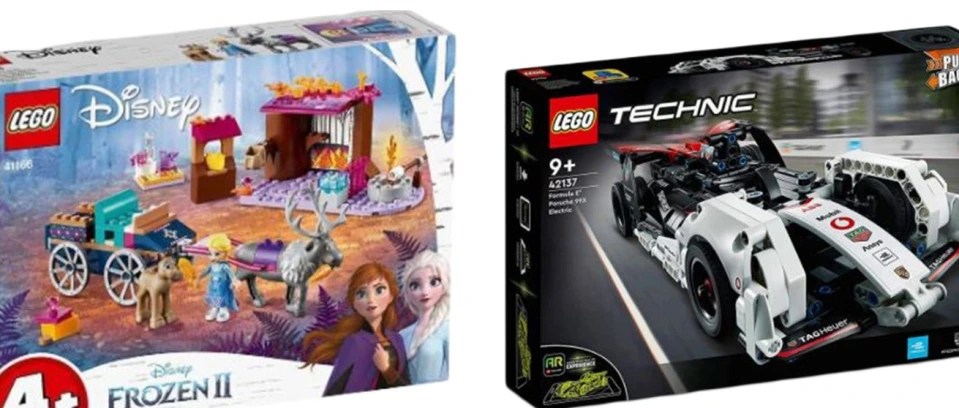 Select LEGO reduced by almost 50% in the sale