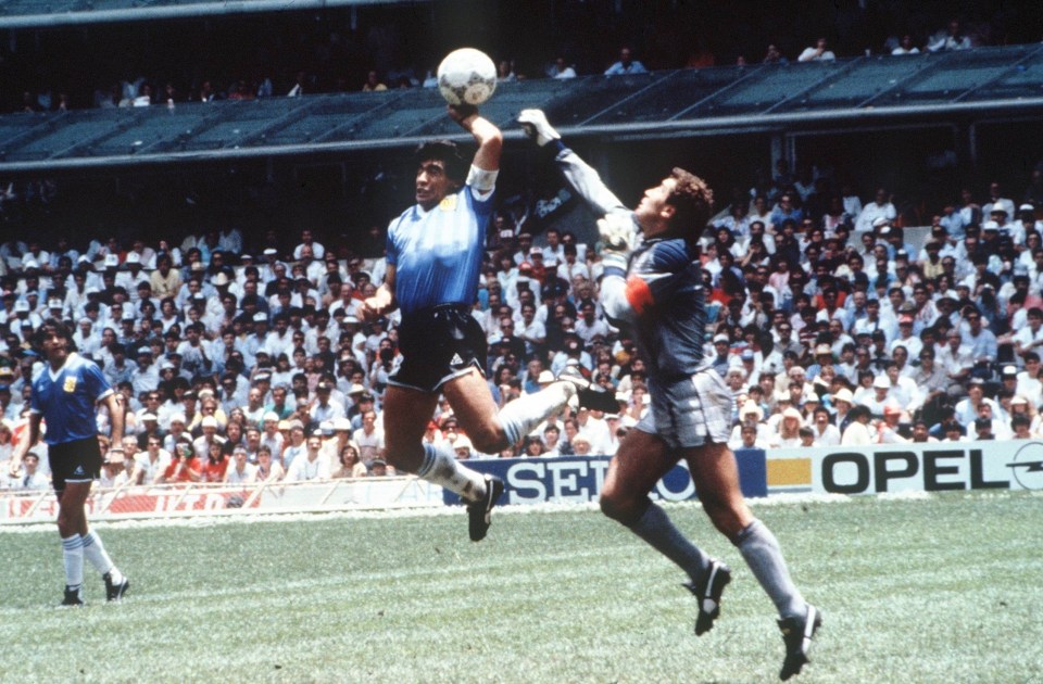 Maradona's 'Hand of God' goal still angers England fans