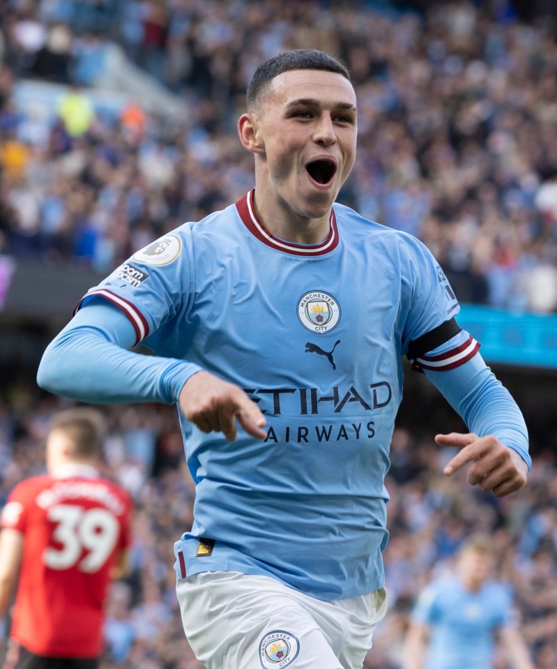 Phil Foden scored a hat-trick for his boyhood club as Manchester City thrashed United