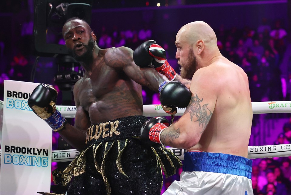 Wilder sealed his comeback with a 42nd career KO