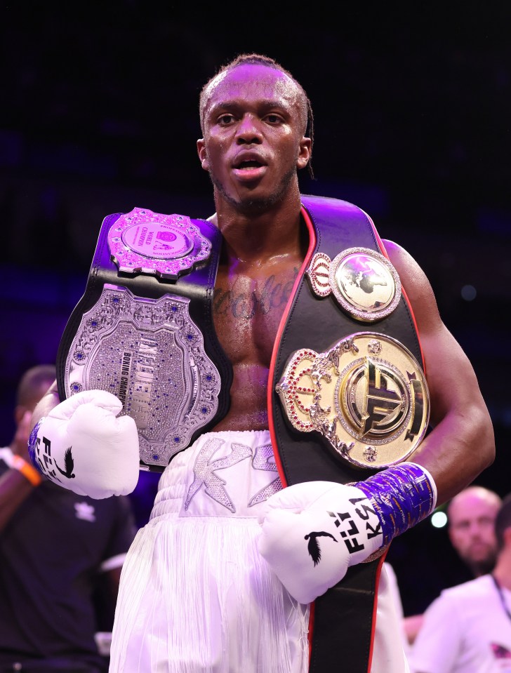 KSI won two fights in one night on his boxing return