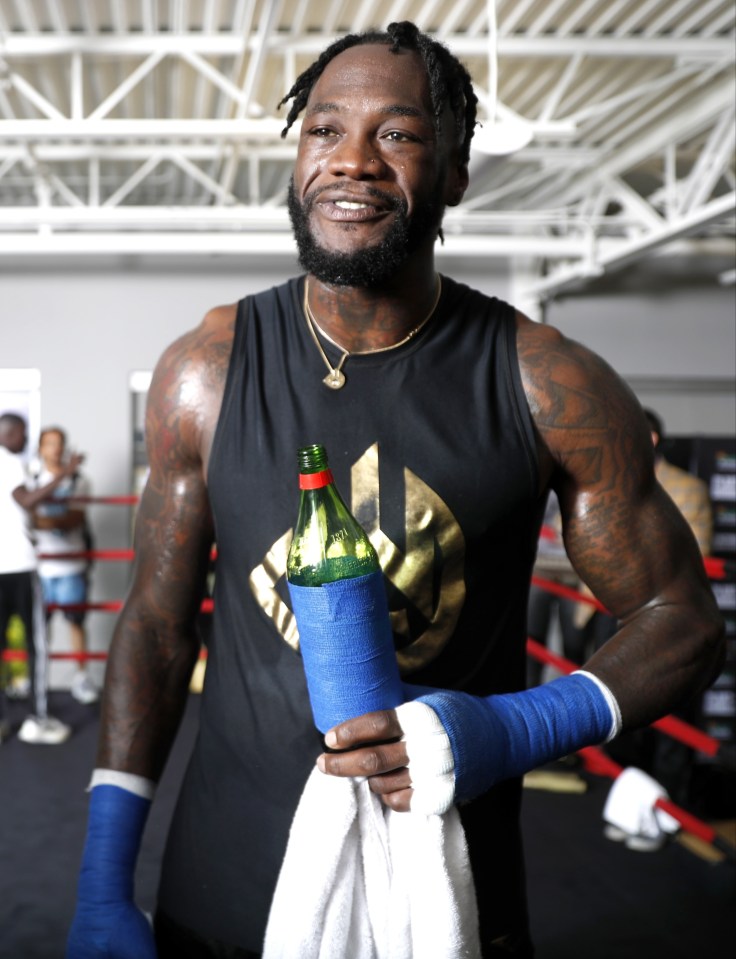 Wilder is coming in leaner for his fight with Helenius