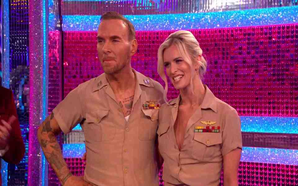 Strictly's Nadiya Bychkova has discussed working with partner Matt Goss