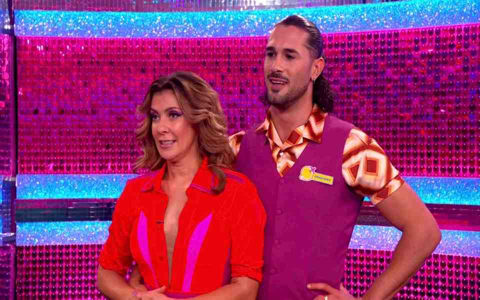 The judges agreed Kym and professional partner Graziano Di Prima’s Samba was better than Matt’s jive with Nadiya Bychkova