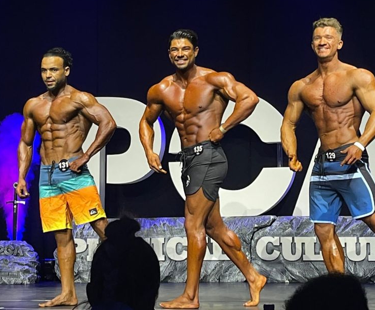 Ex-Love island star Anton recently showed off his body transformation at a body builder event