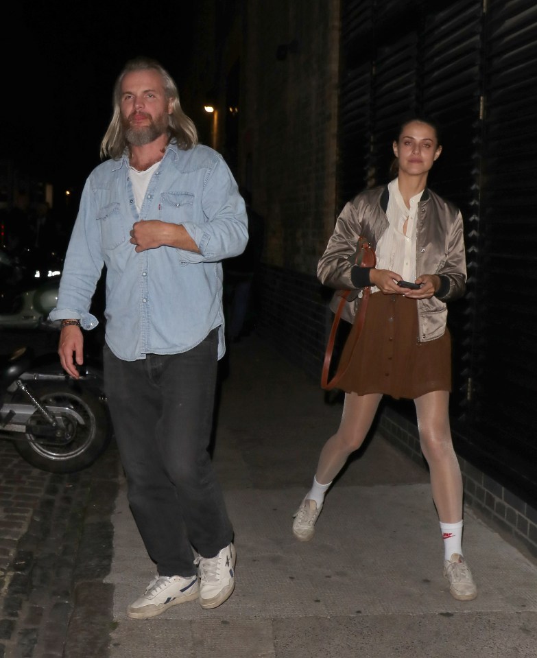 Marius was seen leaving a central London nightclub with the brunette on Thursday