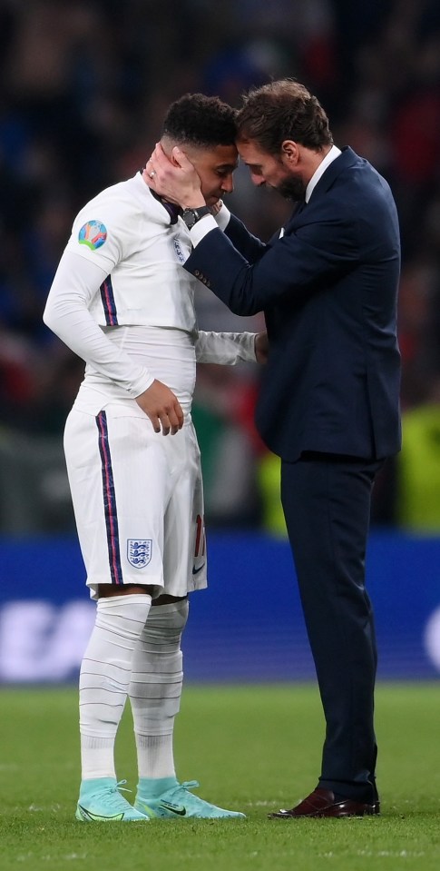 The Three Lions lost their Euro 2020 final to Italy last year at Wembley