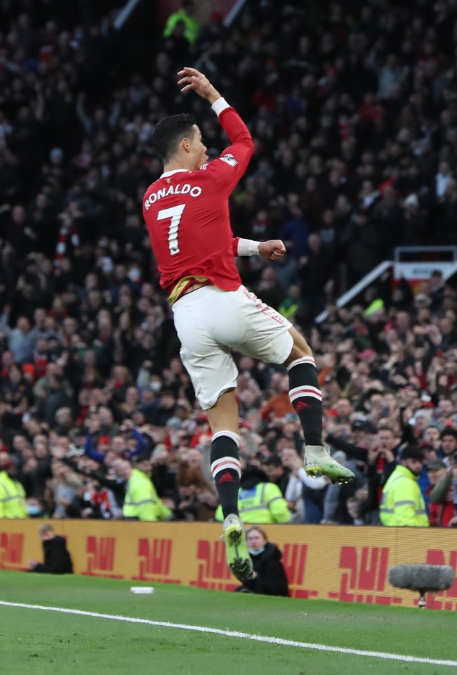 Ronaldo was United's top scorer last season and hit a superb hat-trick against Spurs