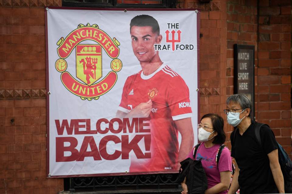 Fans were understandably buzzing to have Ronaldo back initially