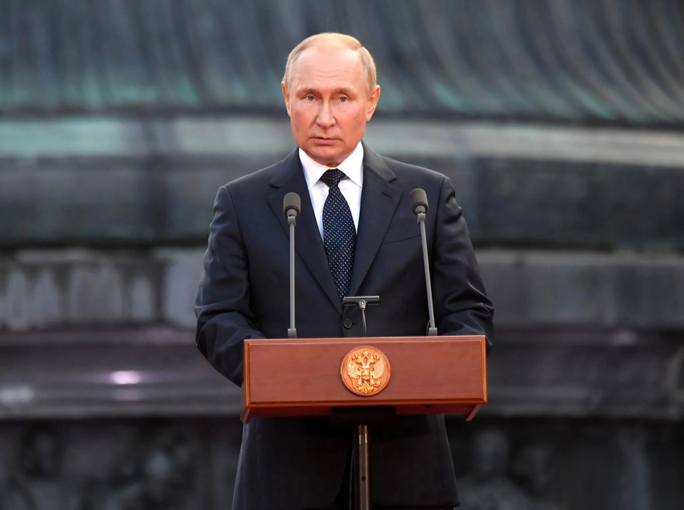 Putin is believed to be living in fear of being ousted from the Kremlin