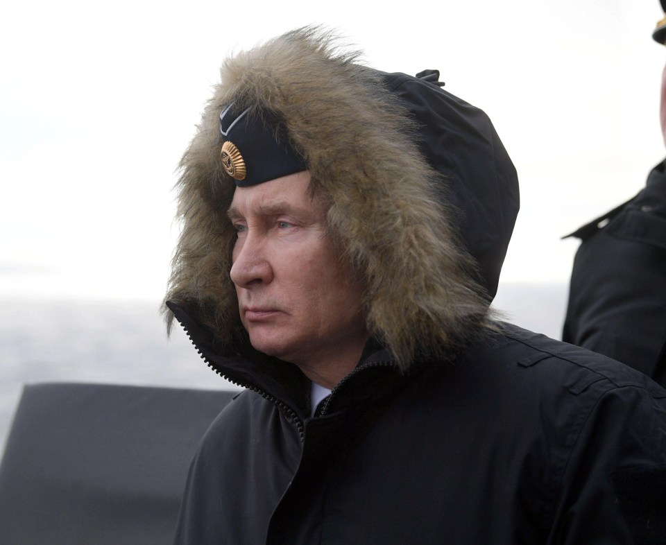 Putin will be keeping warm in the Kremlin while his men freeze on the frontline