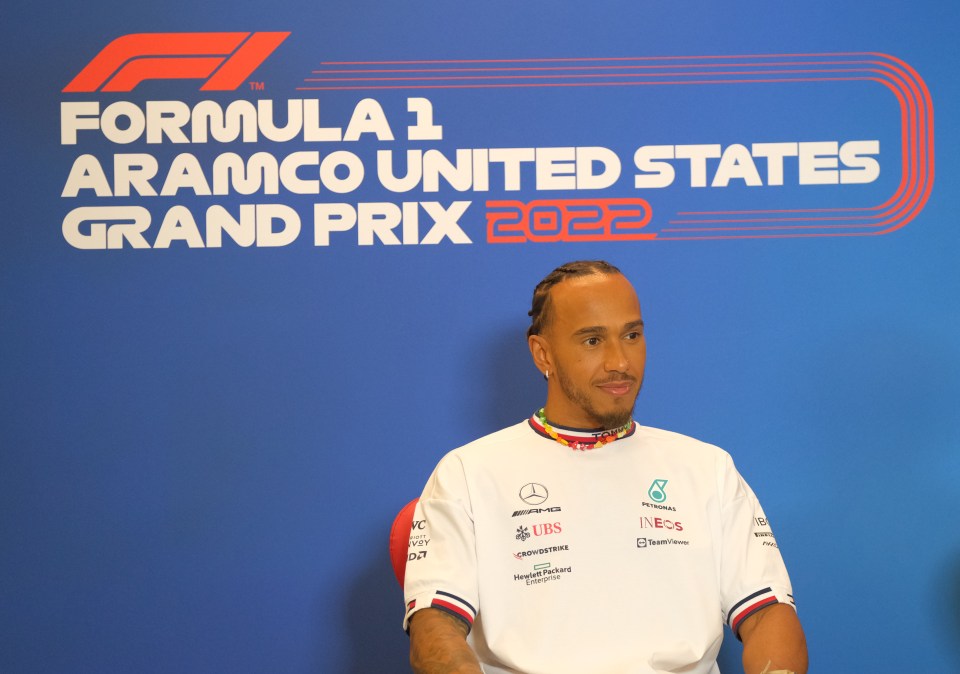 Lewis Hamilton narrowly missed out on winning the US Grand Prix