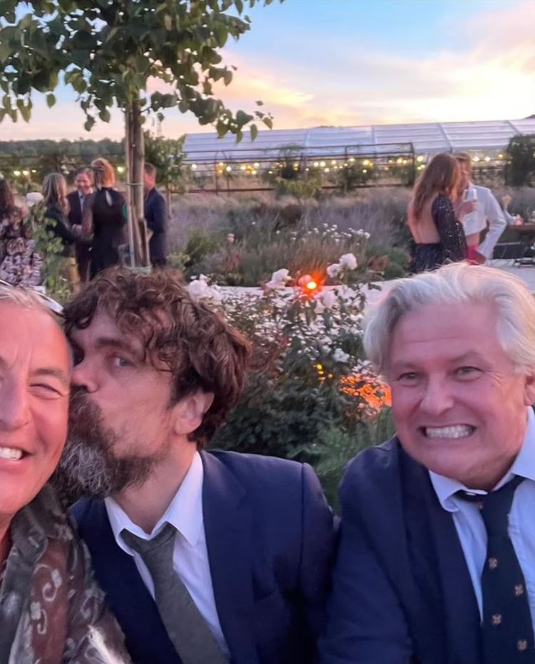 Tyrion actor Peter also joined the couple on their big day