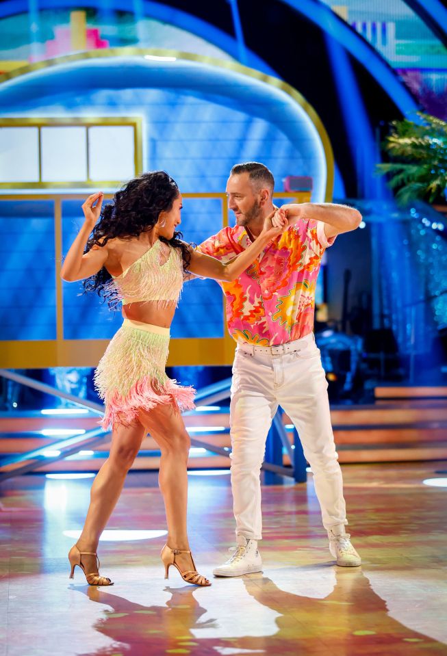 Will and Nancy performed the salsa in week 2