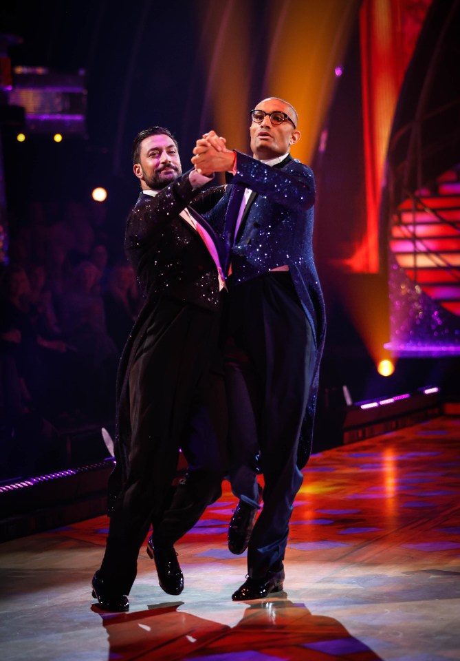 Strictly’s Giovanni Pernice has been snubbed by Richie Anderson