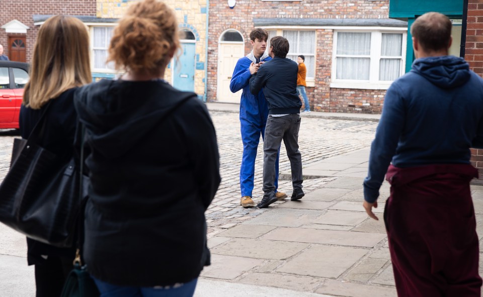 Tyrone, Fiz and Maria were all shocked to see just how violent he could be