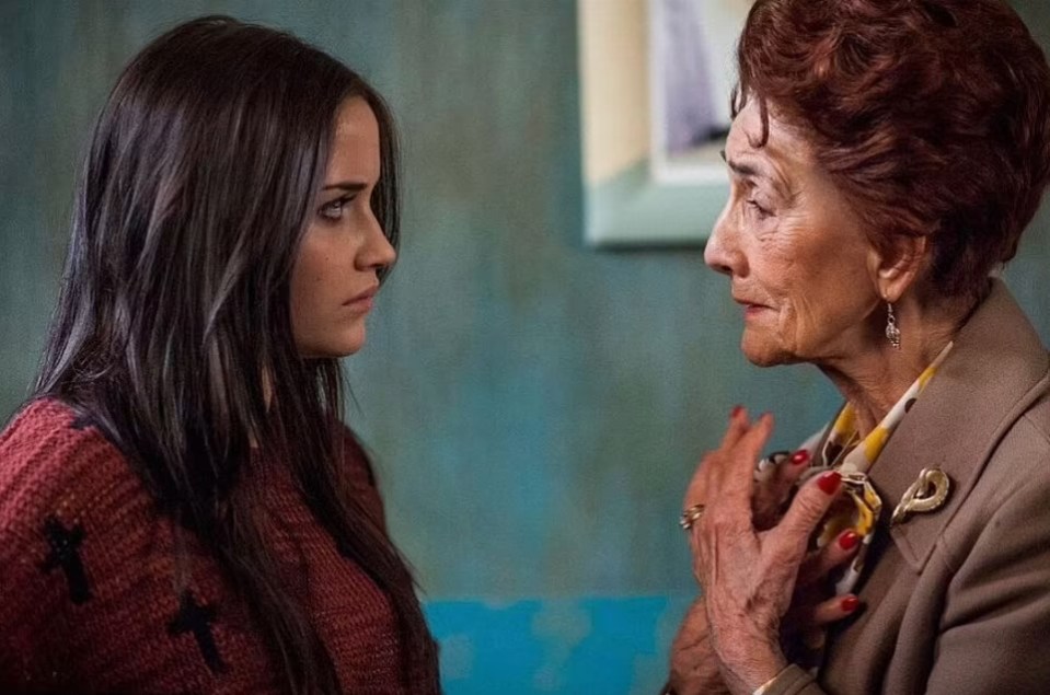 Jacqueline's return was part of a special tribute episode to June Brown, who played Dot for 35 years