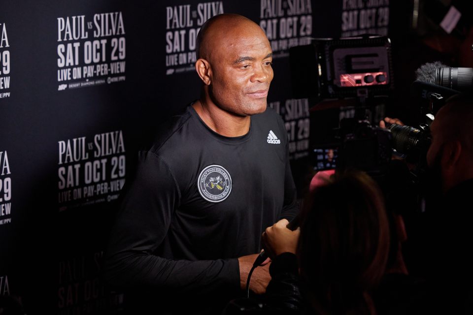 Anderson Silva was 'just joking' about being knocked out twice in sparring