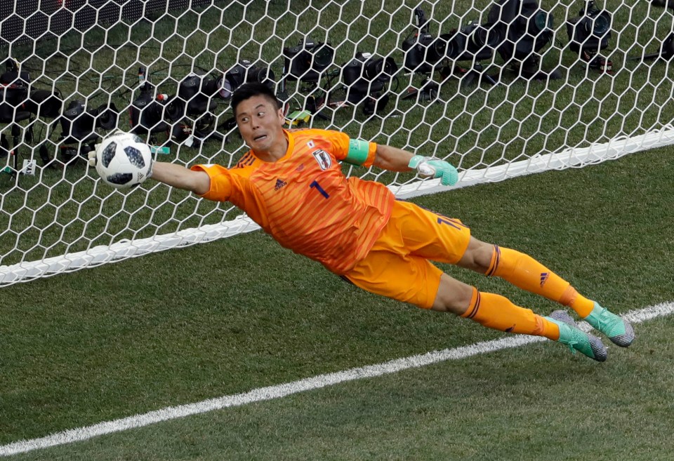 Eiji Kawashima is set to feature at his fourth World Cup