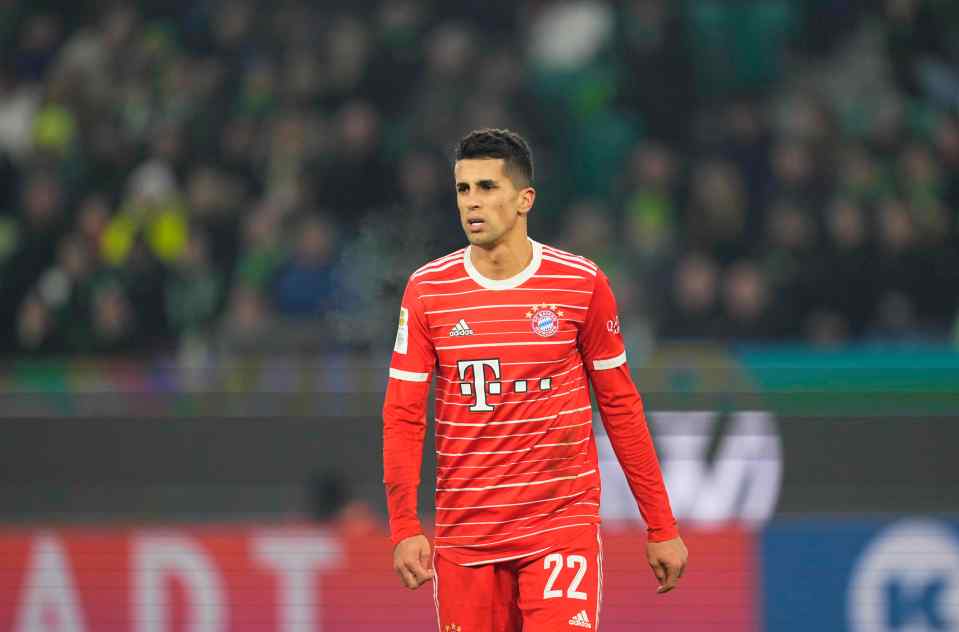 Bayern Munich's Joao Cancelo moved to Man City from Juventus in 2019