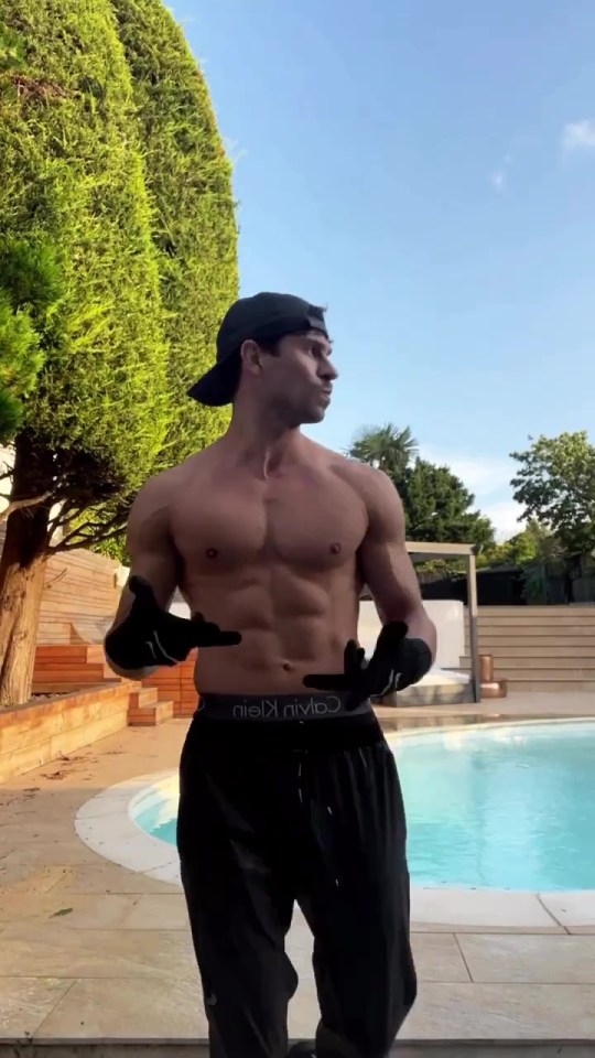 Joey Essex showed off his ripped body ahead of Dancing On Ice show launch