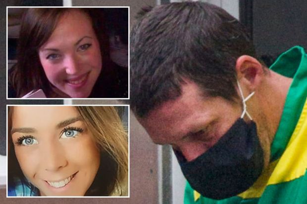 Mark Brown is on trial for the murder of Leah Ware and Alexandra Morgan