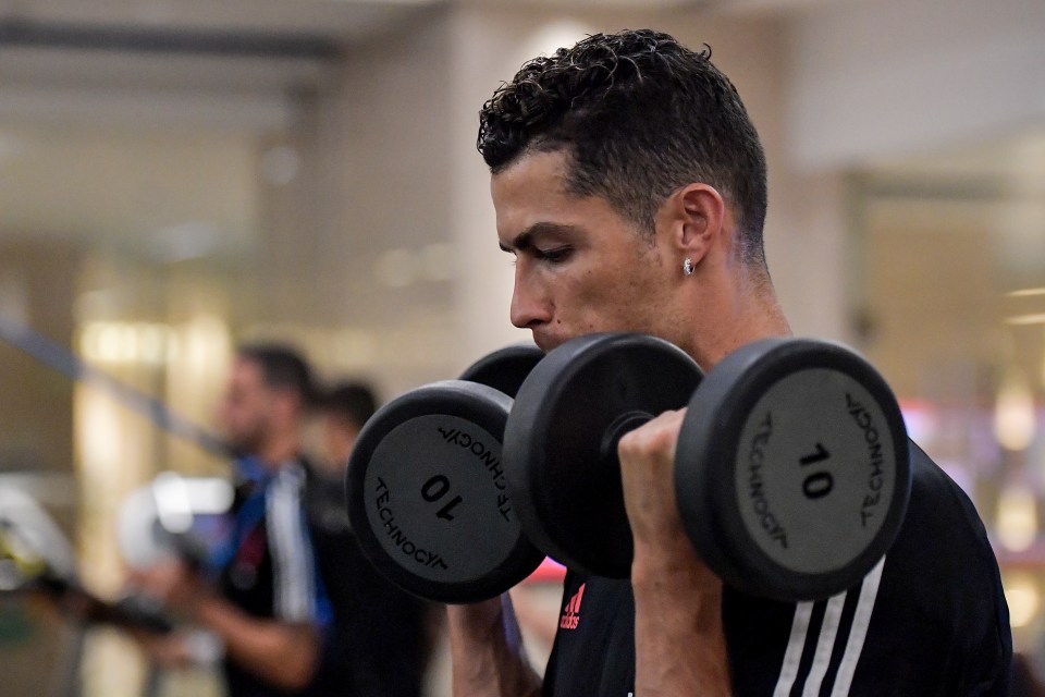 Cristiano Ronaldo sticks to a careful fitness regime, including gym work, but his legendary abilities at leg-press have been usurped